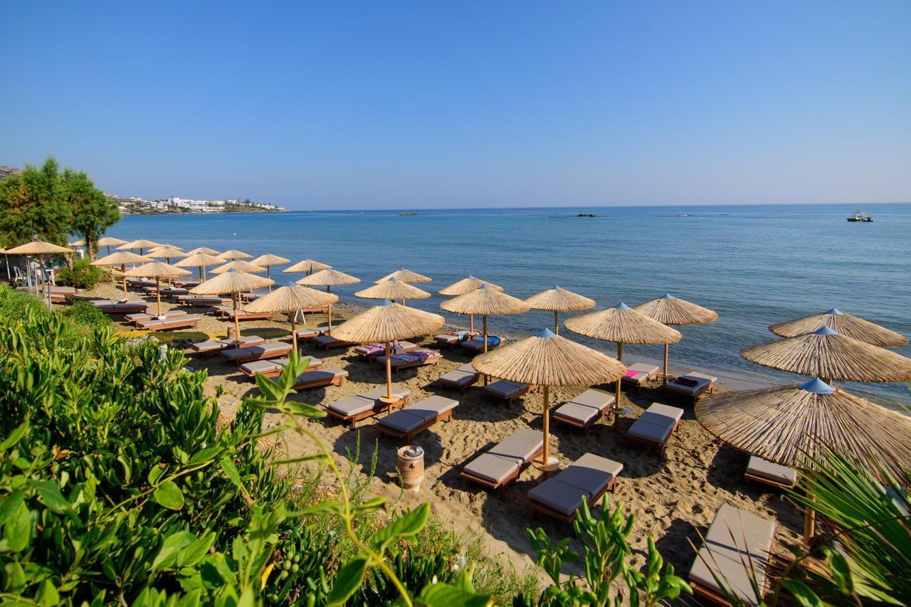 Zephyros Beach Boutique Hotel Stalida Bagian luar foto